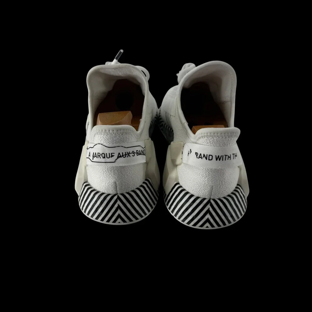 Adidas NMD_V3 Mens Shoes White Black FY2105 Japanese Text Sneakers Size 9